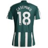 Camisola Manchester United Casemiro 18 Homen Equipamento 2ª 23/24